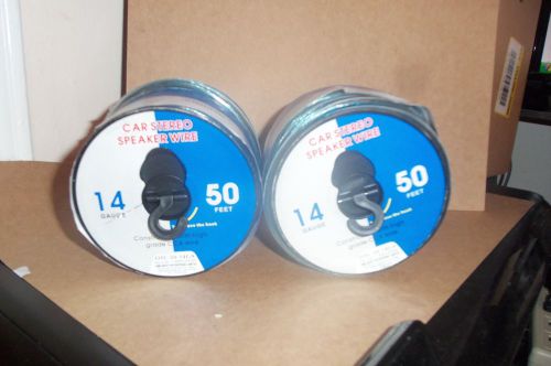 Buying 2 car stereo generic speaker wire-14 ga, 50 feet each-otc-50-14ga