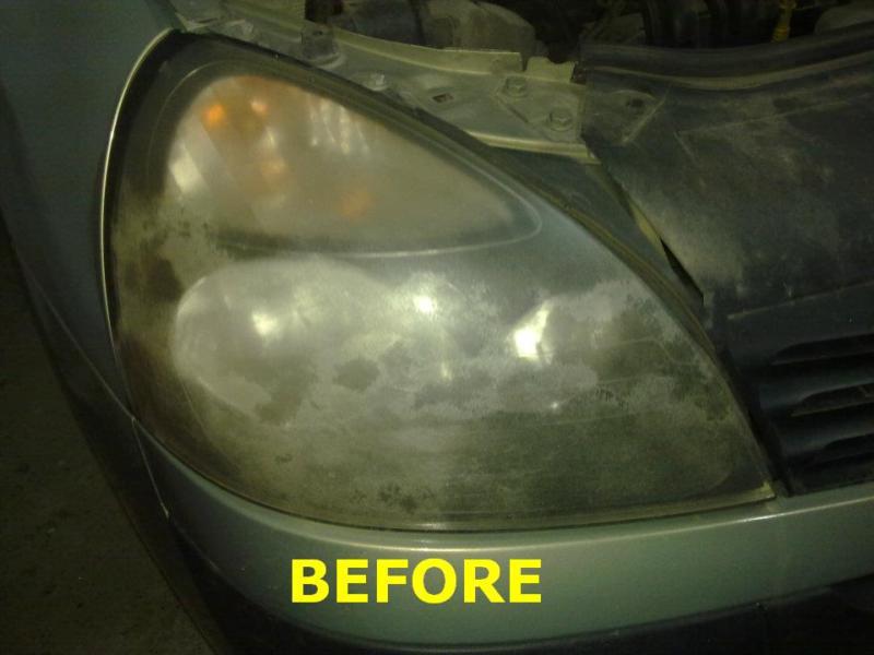 Purchase Plastic Headlight Lens Repair Cleaner Haze Remover Kit in