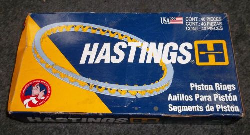 Hastings 660 piston rings chevy gmc pontiac 350 standard bore made in usa