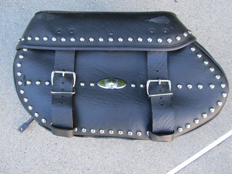  harley davidsontouring heritage softail flstc left hand saddlebag 2000 & later