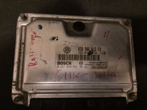 Vw beetle jetta golf enginecomputer ecu 038906012fd alh tdi  tuned immo delete