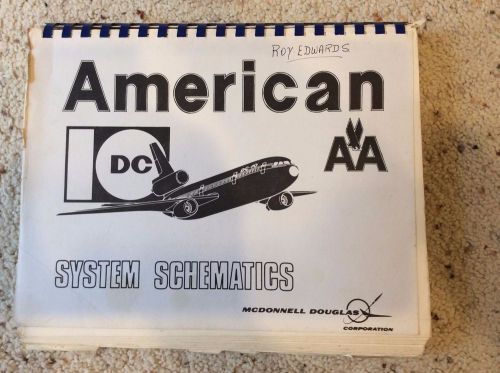 Mcdonnell douglas dc-10 system schematics american airlines training reference