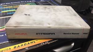 1996 acura integra oem factory service manual repair gs-r; gs; ls; se