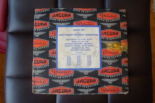 Nos - vintage jaguar/daimler automatic transmission gasket set (borg warner)