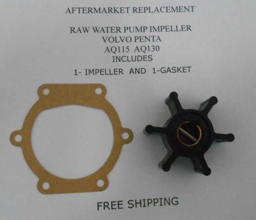 New  volvo penta  aq130 sea water, raw water pump impeller