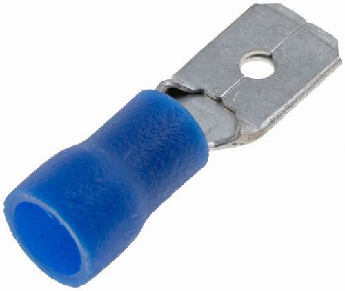 16-14 gauge male quick disconnect, .250 in., blue - dorman# 85487