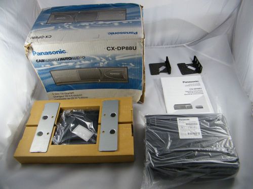 New panasonic 8 disc cd changer model # cx-dp88u  car audio