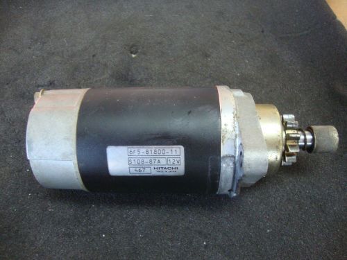 Yamaha outboard 30-50hp 2-stroke starter 6f5-81800-11-00  (br9956)