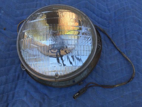 1971 dodge headlight bucket &amp; ring truck sweptline 69 70 71 d100 d200 mopar