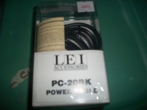 Lei pc-20bk power cable for lowrance and eagle