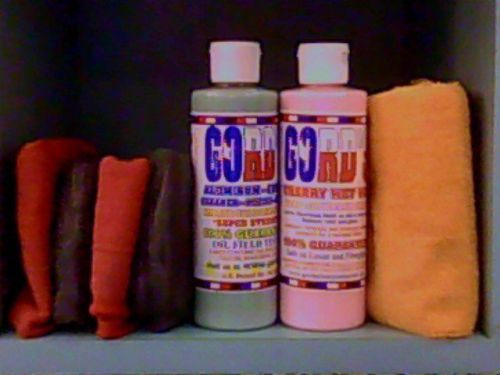 8oz gord&#039;s polish and 8oz cherry wet wax kit
