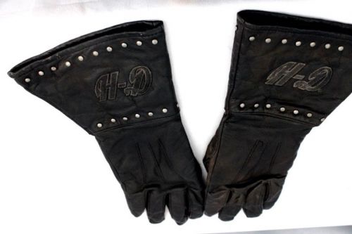 Harley davidson leather full fingered gloves  women&#039;s size large