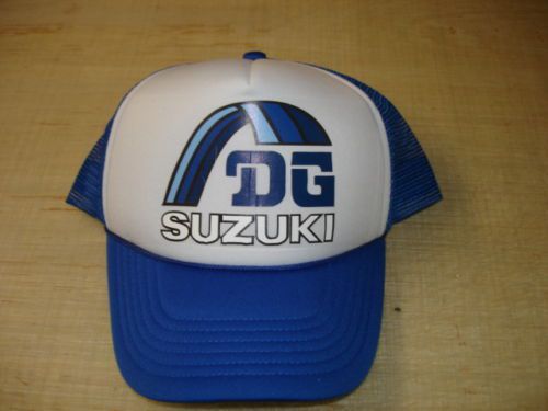 Retro team dg suzuki mesh hat  ahrma vintage motocross
