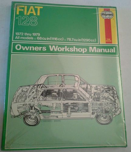 Haynes owners workshop manual fiat 128 1972-79