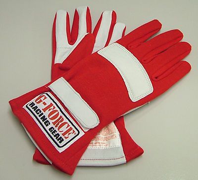 G-force 4100lrgrd nomex gloves single layer large red