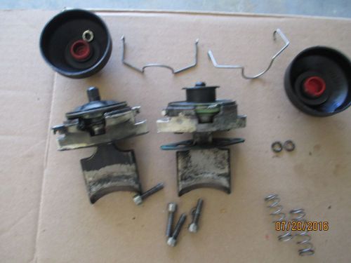 Used pair of  oem seadoo exhaust rave valve 787 800 both valves caps etc