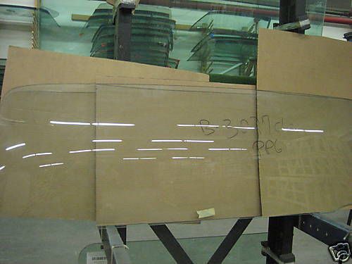 Ford starliner 2 door hardtop 1961 rear backglass clear nos new ppg brand (3072)