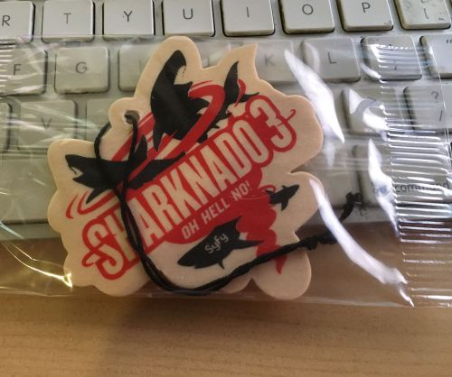 Sharknado 3 oh hell no car air freshner sealed