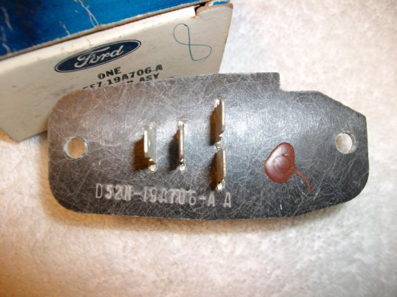 1975 75 Ford NOS Blower Motor Resistor Assembly D5FZ-19A706-A , US $23.95, image 3