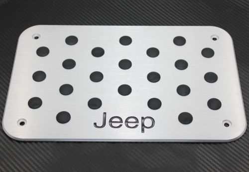 Car emblem logo floor foot rest carpet mat pad pedal for jeep all models