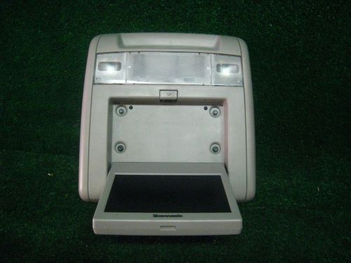 2008 gmc acadia traverse overhead dvd video screen console w/dome light