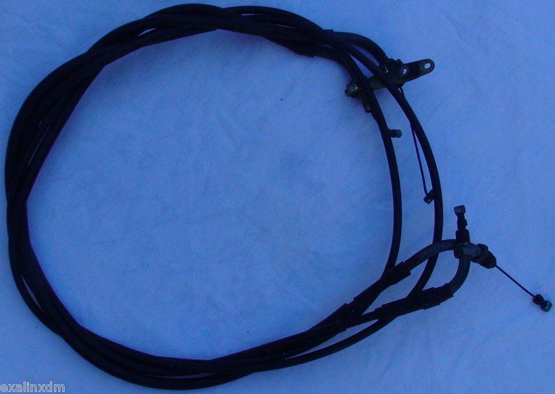 Honda ch250 elite 250 throttle cables a and b oem 1985