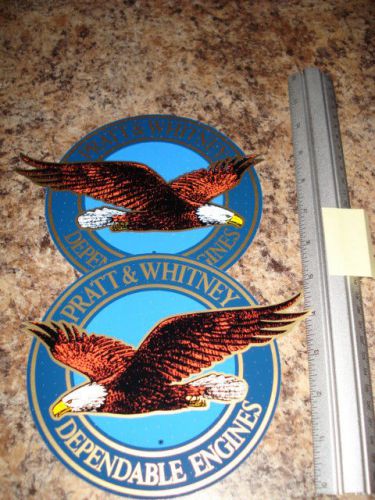New pratt &amp; whitney opposing 6" decal set
