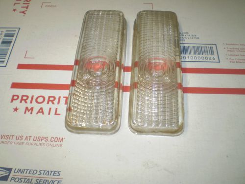 1951 pontiac parking lamp lenses nos guide pair f2-51