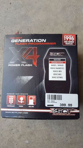 Sct 7015 x4 power flash programmer - 1996-2014 ford cars &amp; trucks, gas/diesel