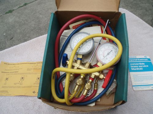 Imperial eastman gauge set for air conditioner service