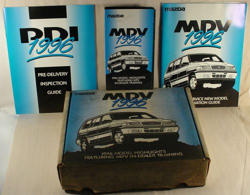 1996 mazda mpv model highlights  - original