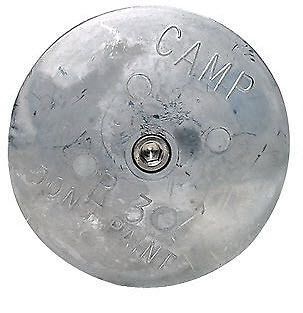 Rudder / trim tab zinc 2-13/16 &#034; zinc annode marine