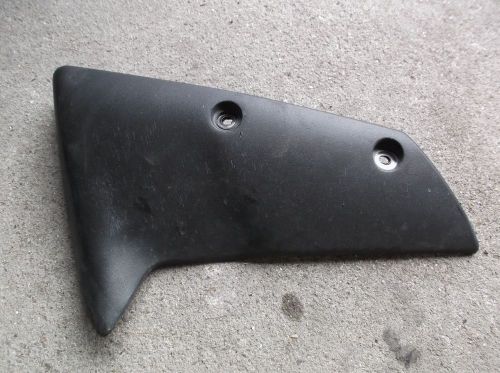 2005 kawasaki ninja zx-6r(zx-636-c1) left front fender lower cover plastic