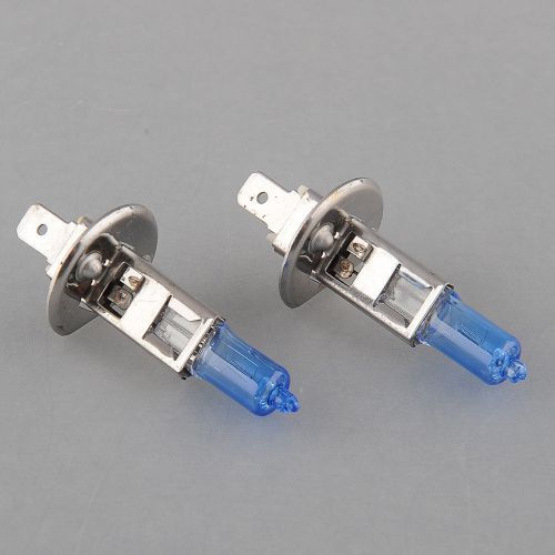 2x bright white halogen bulb 55w car light lamp 12v h1 halogen front lights