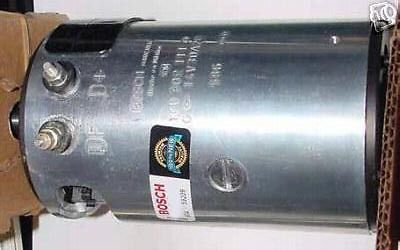 Porsche 912 bosch generator, nos, new,12~14v, 30amp, 912 &#039;68-&#039;69,large diameter