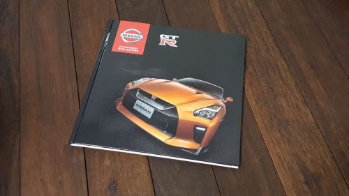 2017 nissan gt-r r35 brochure catalog prospekt jdm
