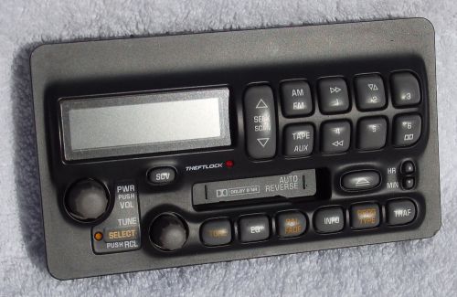 2001 bonneville radio faceplate