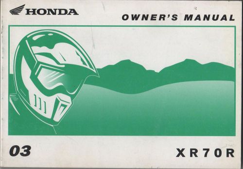 2003  honda motorcycle xr70r owners manual (055)