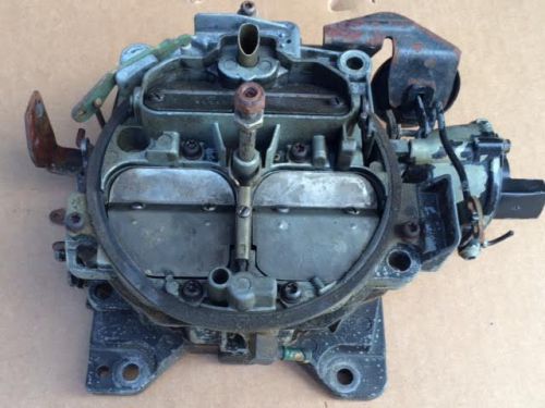 Mercruiser 488 3.7l four barrel rochester quadrajet carburetor