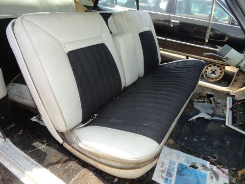 1965 cadillac deville power front seat - bench &#034;as is&#034;  caddy 2dr.