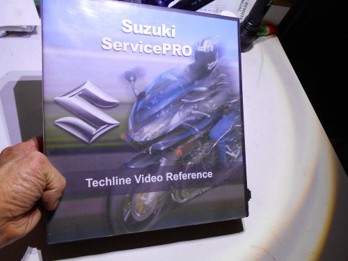 Suzuki service pro techline video reference training on cd 99923-10500-cbt