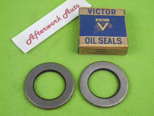Victor 49412 front wheel felt seals for 1953-62 corvette, 41-59 chevy 1/2t truck