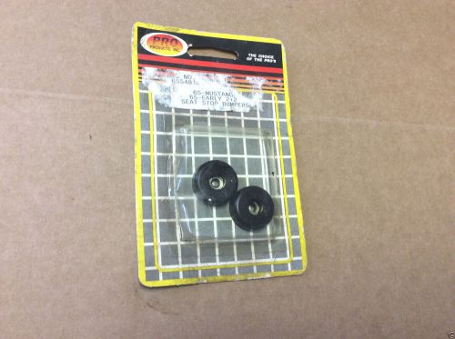 1965 ford mustang seat stop bumpers (2) new repro