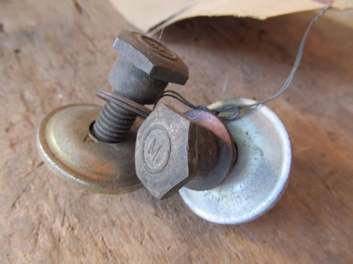 Nos gm gmc chevy 1930&#039;s-1950&#039;s brake pedal pull rod bolt nut washers 596894