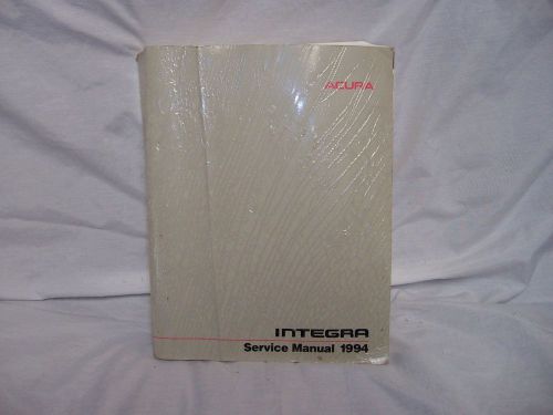 1994 acura integra repair shop manual factory oem book &amp; electrical service