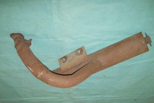 Exhaust pipe / muffler ... 1970 moto-ski capri snowmobile (300 ccm hirth engine)