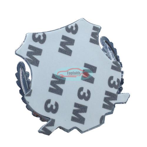 2pcs Carbon Fiber side silver emblem badge sticker for CC Beetle Eos Golf Jetta, US $12.90, image 6