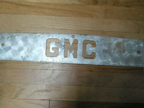 Long gmc car metal stencil for detailing
