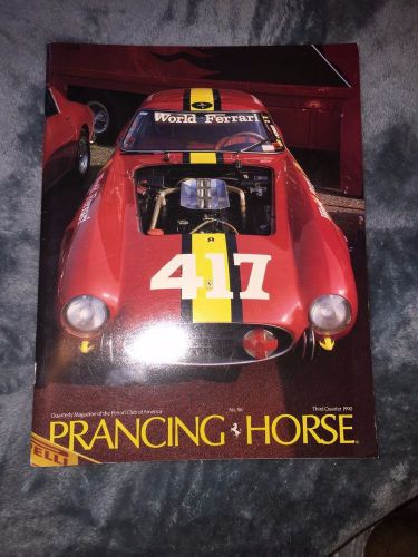 Ferrari owners club of america prancing horse #96 3rd quarter 1990 magazine
