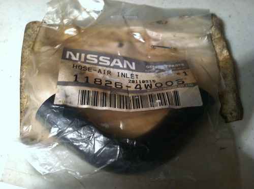 Genuine factory nissan air hose inlet 11826-4w005 blow by gas hose